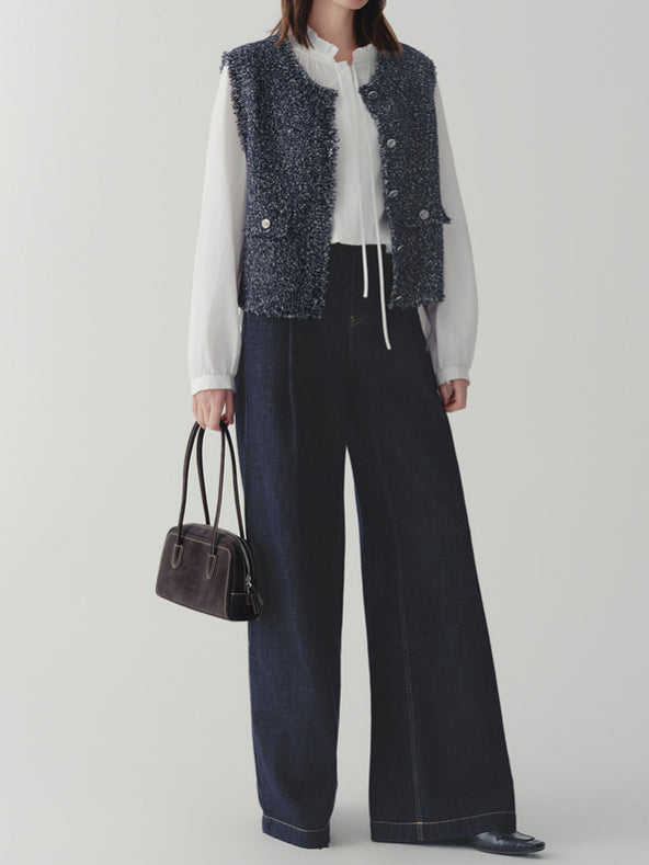 <先行公開>ラメツイードベスト - SonderSable