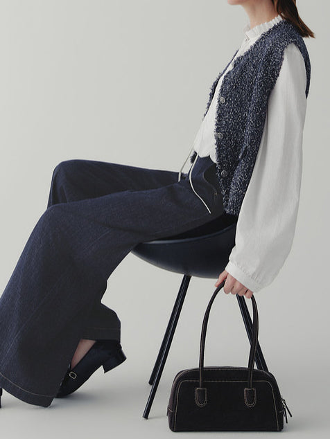 <先行公開>ラメツイードベスト - SonderSable