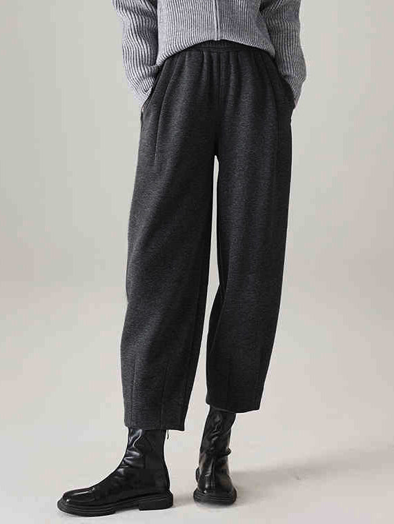 タックヘムテーパードパンツ　4色入 - SonderSable