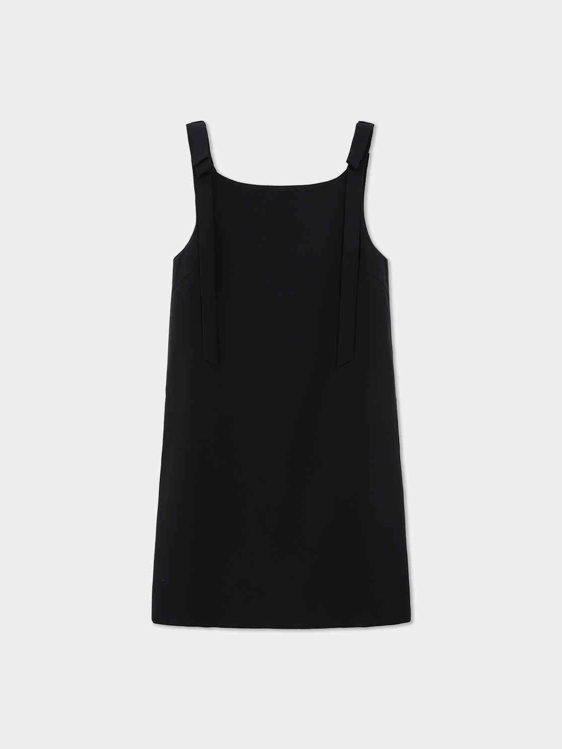 Shoulder ribbon tank dress in 2 colors