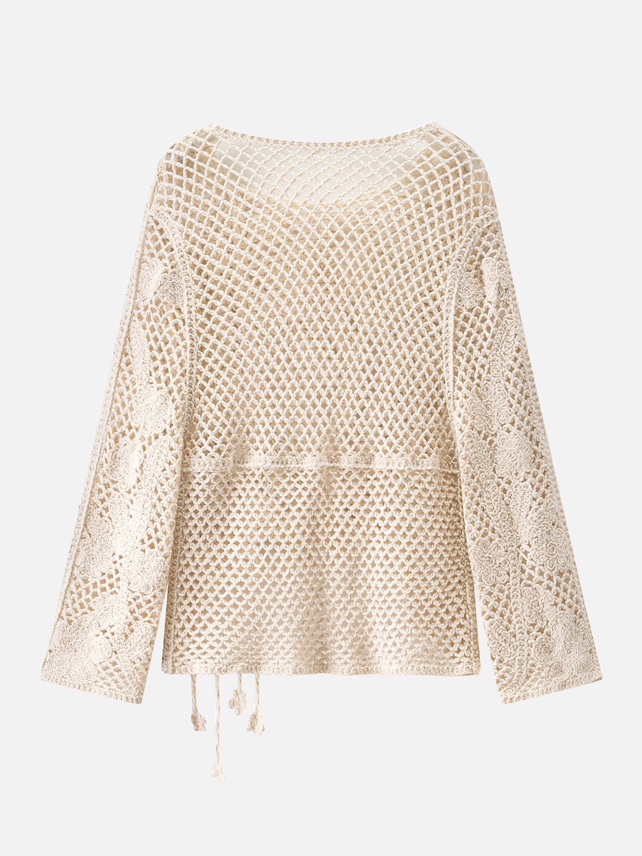 <先行公開>シアークロッシェイレギュラーヘムプルオーバー　2色入 - SonderSable