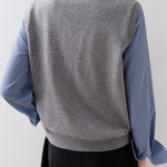 <先行公開>レイヤードストライプニット - SonderSable