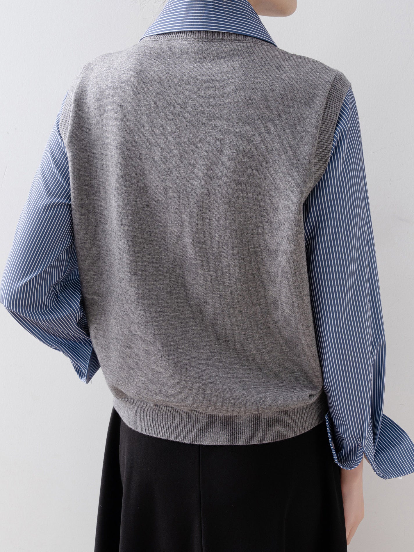 <先行公開>レイヤードストライプニット - SonderSable