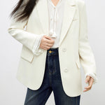 <先行公開>レースプリーツカフステーラードジャケット　2色入 - SonderSable