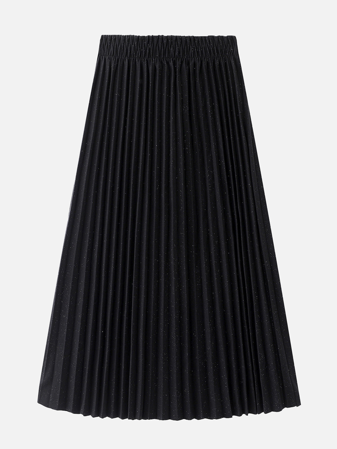 Glitter pleated skirt in 2 colors