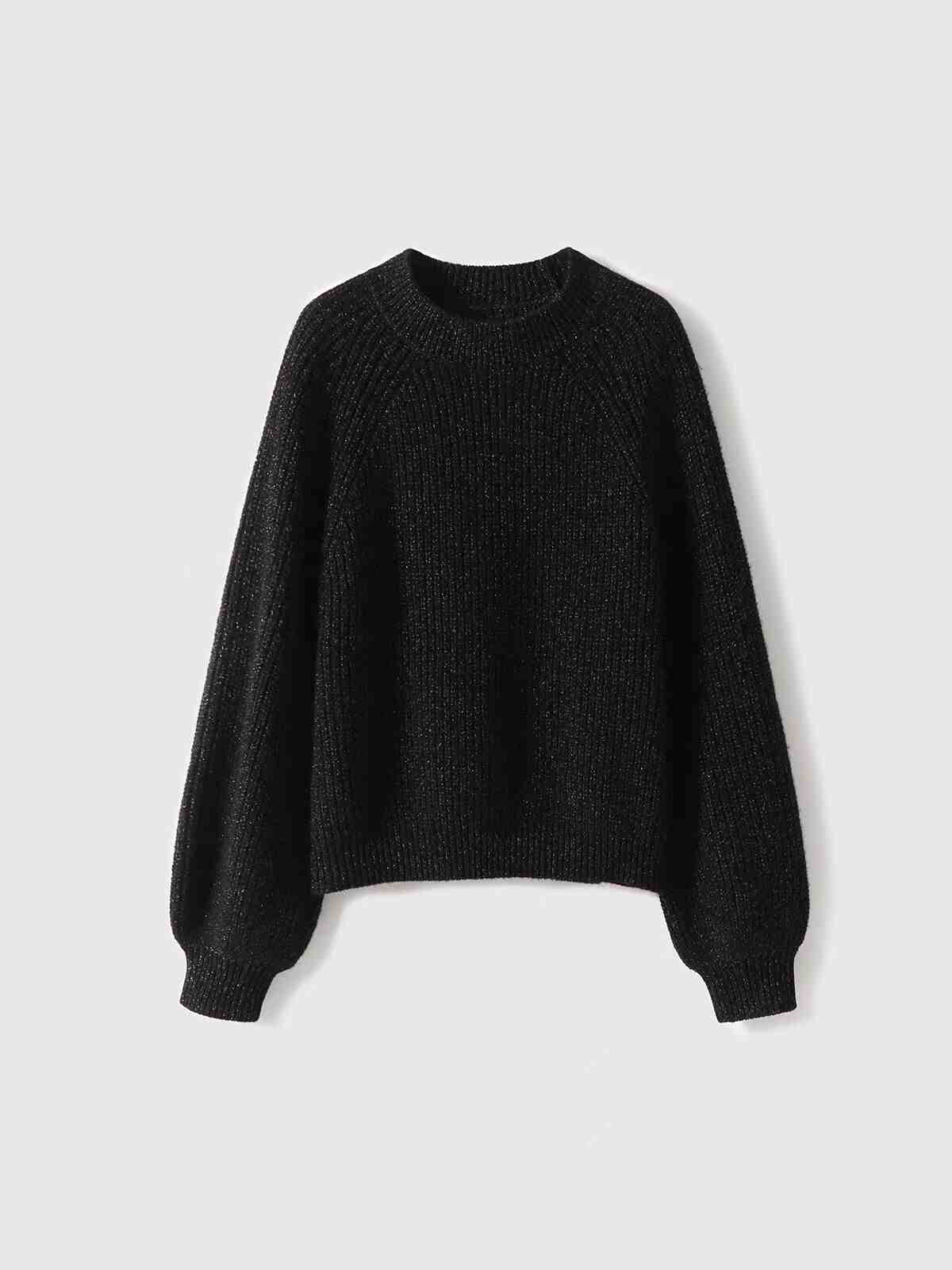 Raglan sleeve low gauge knit 4 colors