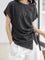 サイドリボンタックデザインTシャツ　2色入 - SonderSable