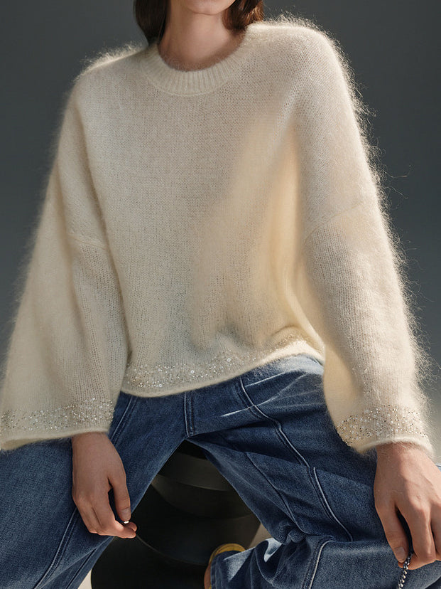 ビジューデザインヘムニット　2色入 - SonderSable