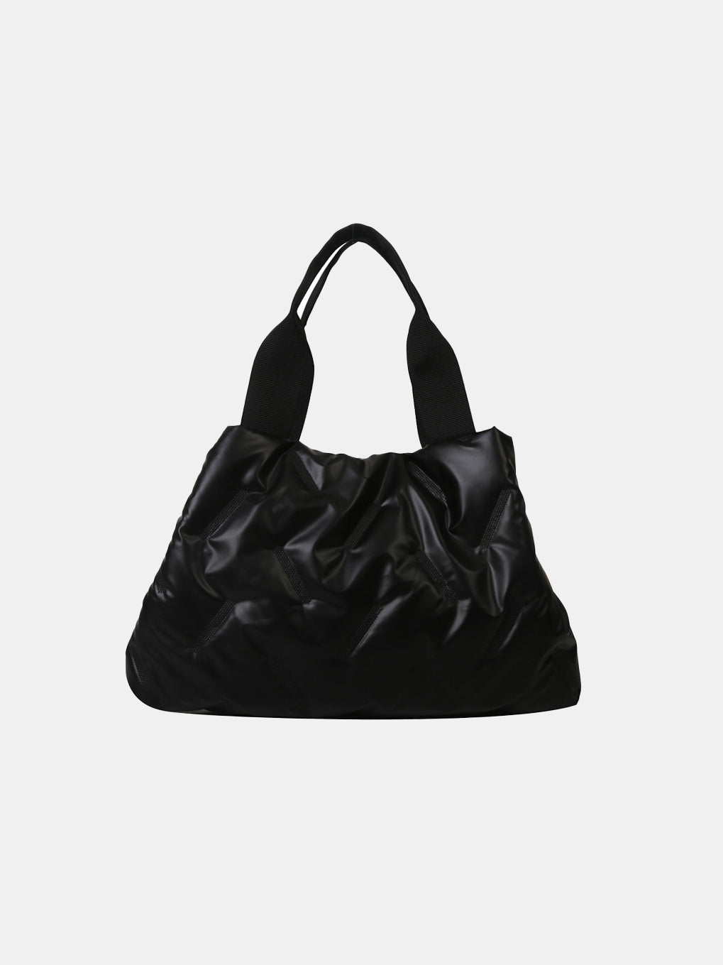 Quilted tote bag in 4 colors