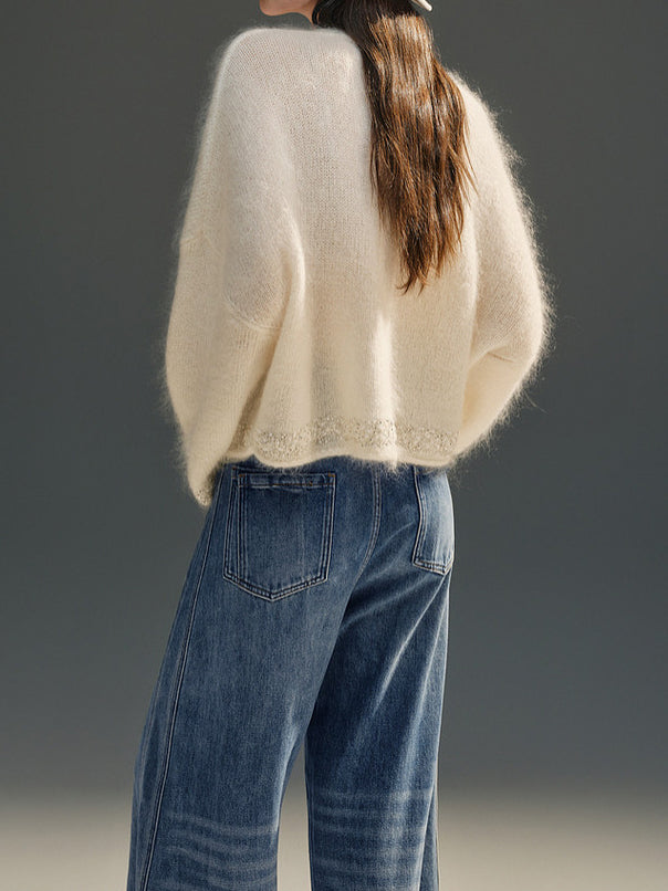 ビジューデザインヘムニット　2色入 - SonderSable