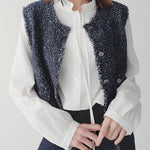 <先行公開>ラメツイードベスト - SonderSable