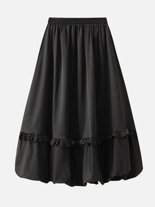 Frill Balloon Skirt (5 colors)