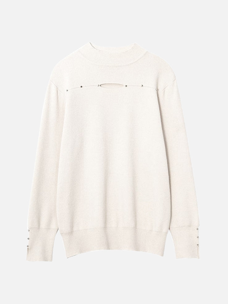 Cutout Petite High Knit (5 colors)