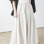 ラウンドティアードスカート　5色入 - SonderSable