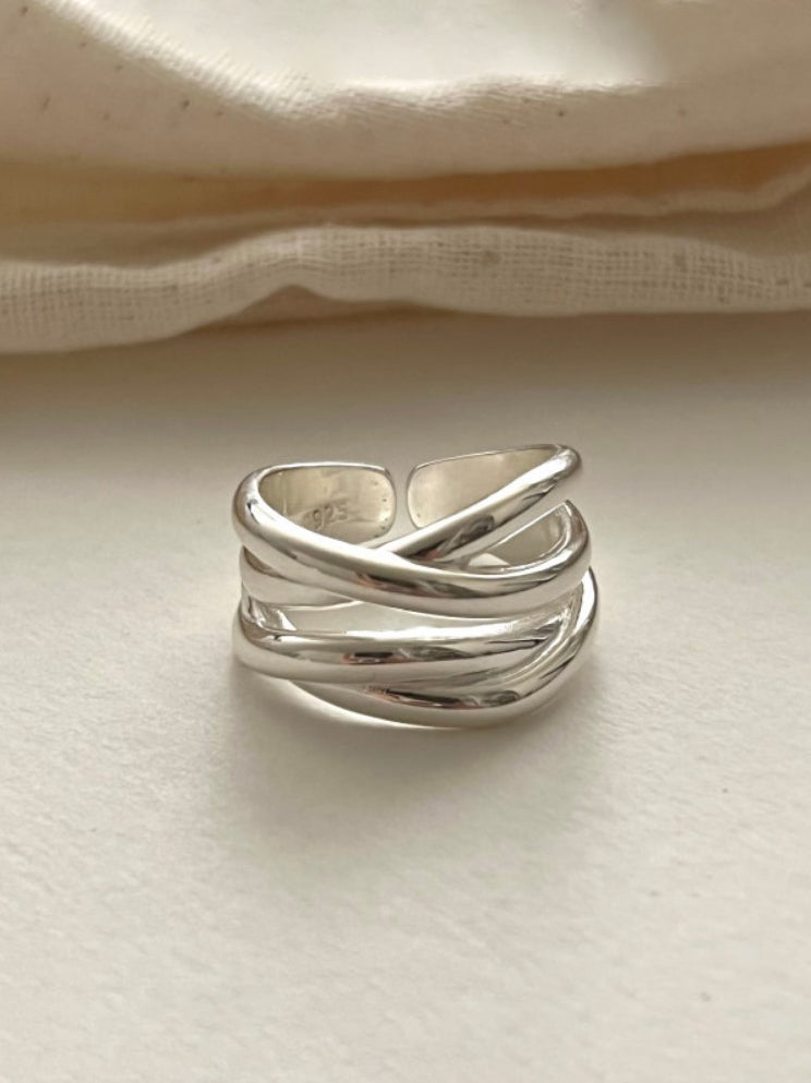Layered ring, 2 colors