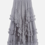 <先行公開>ハートドットチュールティアードフレアスカート　5色入 - SonderSable