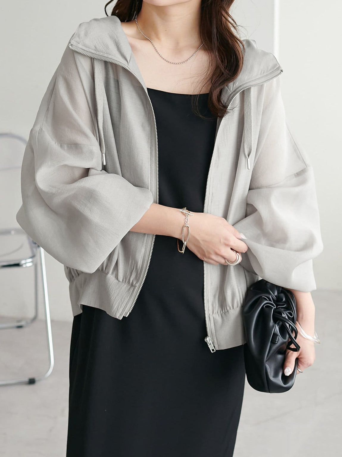 Sheer Hooded Mountain Parka (5 colors)