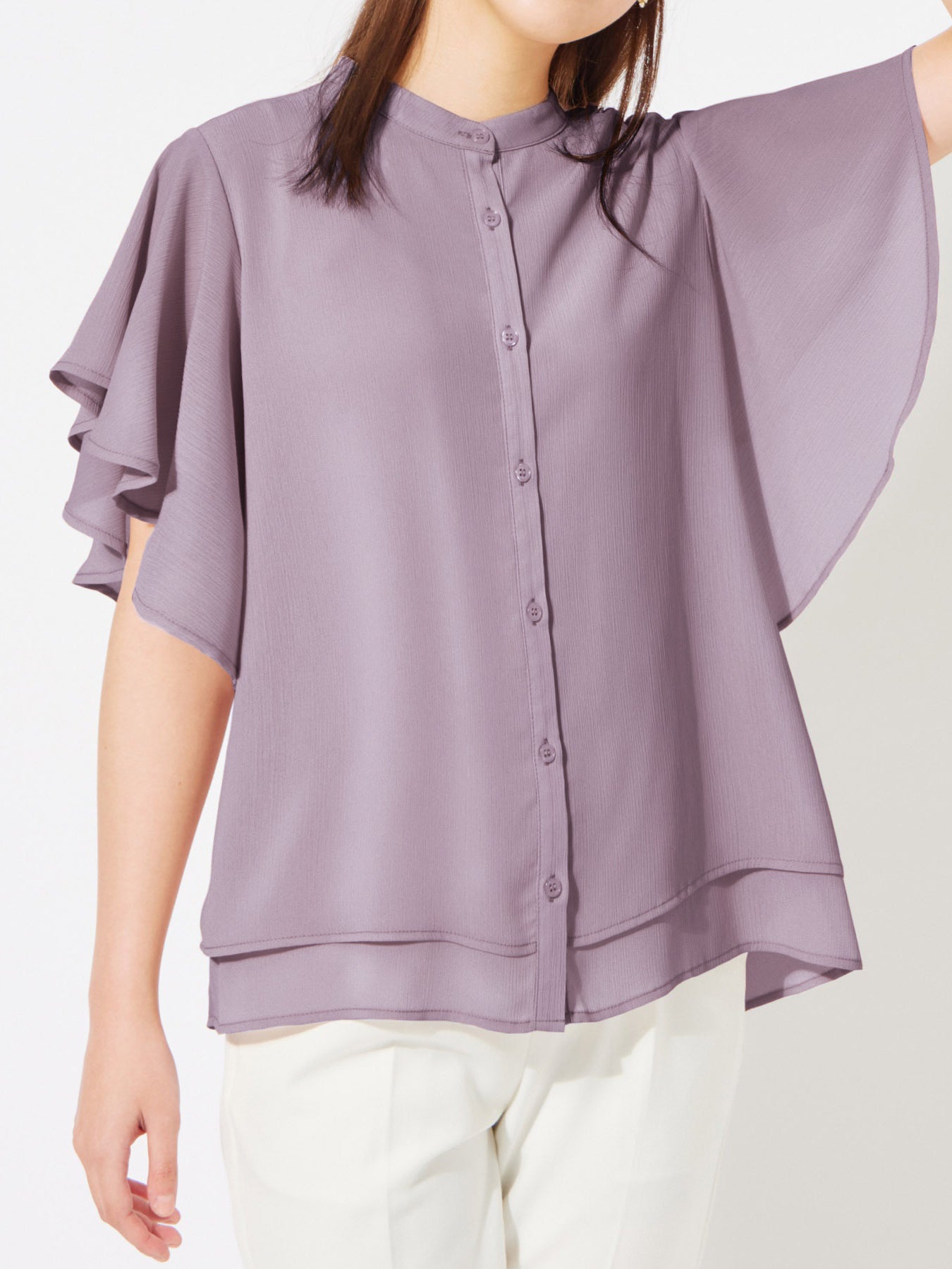 Willow chiffon flare sleeve blouse in 8 colors