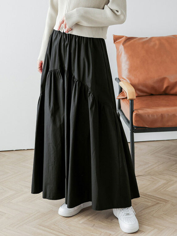 Round tiered skirt in 5 colors