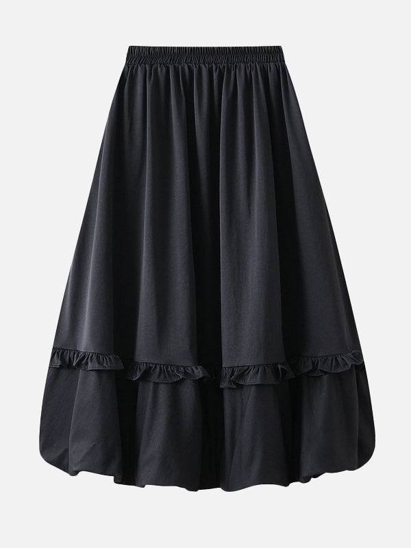 Frill Balloon Skirt (5 colors)