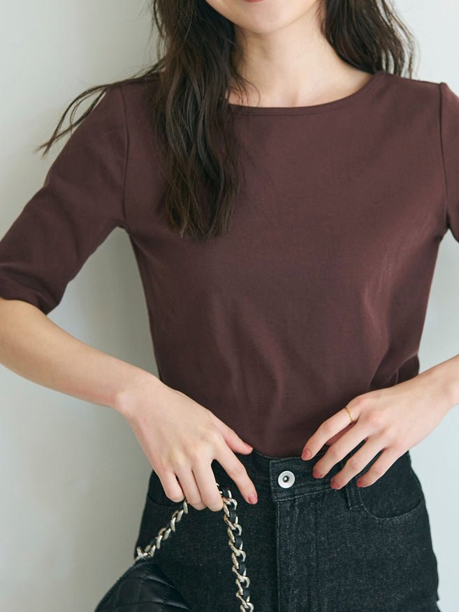 Backless T-shirt in 6 colors